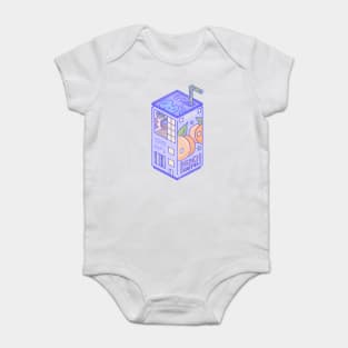 Peach Motel Baby Bodysuit